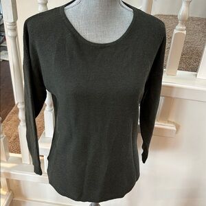 Forest green papillon sweater